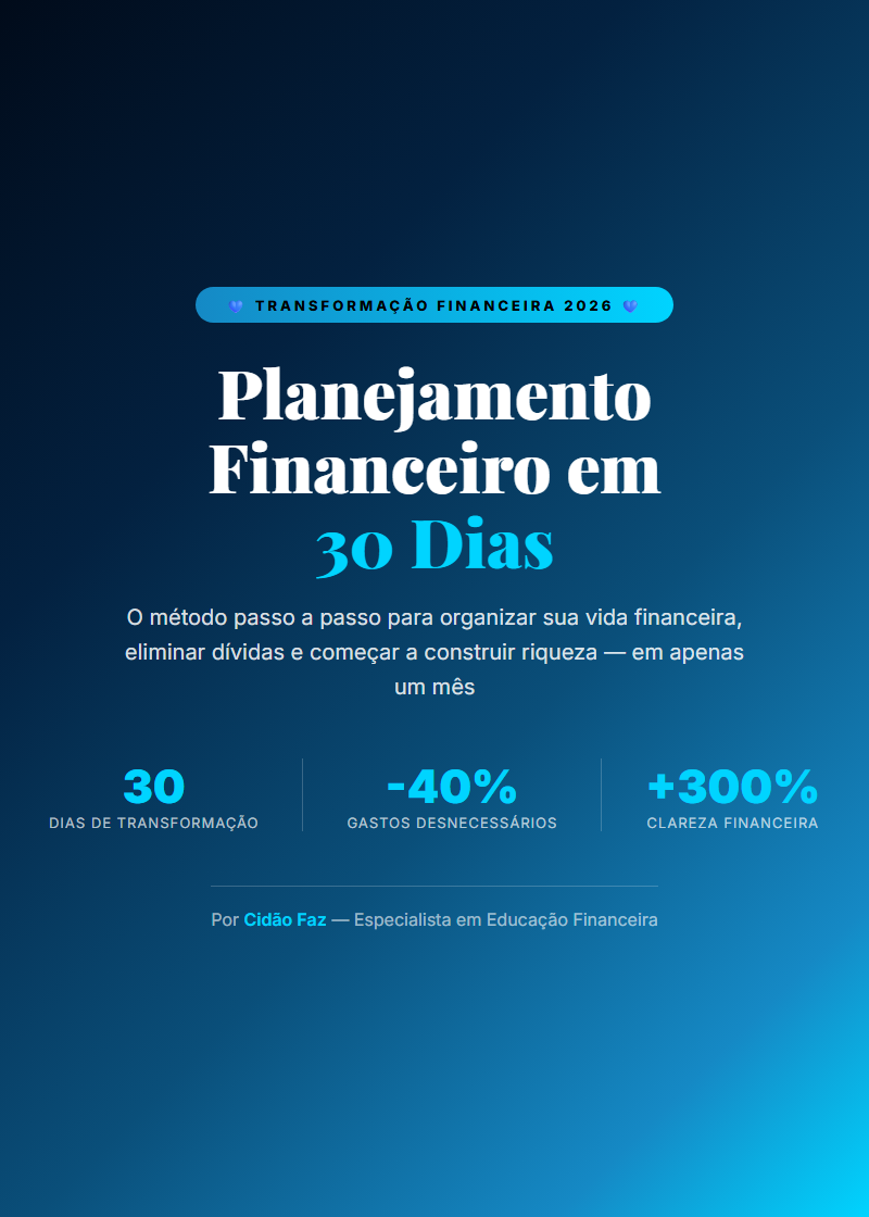 Planejamento Financeiro em 30 Dias