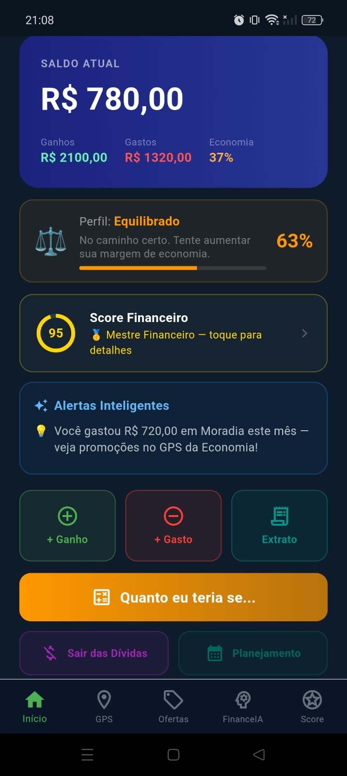 App IA Financeiro Principal